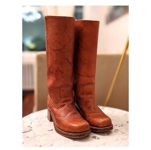 Frye Campus Boots Saddle 6.5 M
